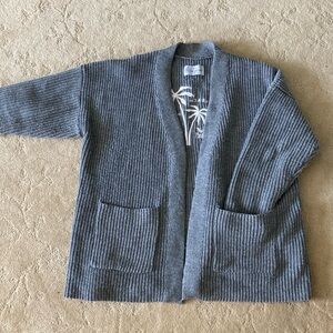 The Beach People open front cardigan